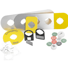 ABB Legend Plates with symbols: I O II