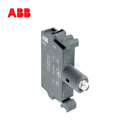 ABB 按钮指示装置附件，前装配灯座(10个/包)；MLBL-04G