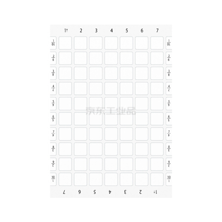 西门子 按钮附件,打印用标签牌,700个/盒；3SU19000BM610AA0