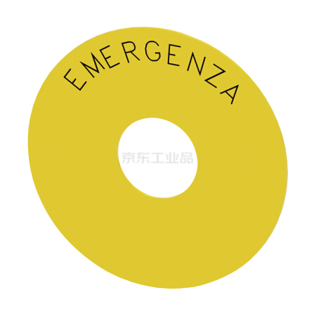 西门子 按钮附件,急停按钮标签,10个/盒；3SU19000BC310JA0