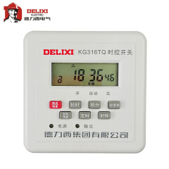 德力西电气 微电脑时控开关,30个/箱;KG316TQ AC380V