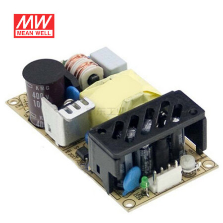 明纬 65W单组输出开关电源，裸板,96台/箱；EPS-65-5