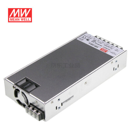明纬 450W单组输出具有PFC功能开关电源,12台/箱；HRP-450-3.3
