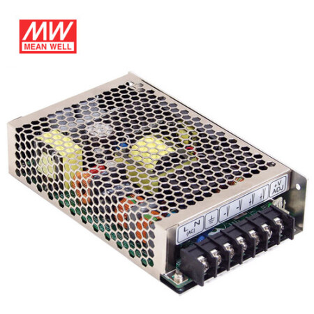 明纬 150W单组输出有PFC功能开关电源,24台/箱；HRPG-150-3.3