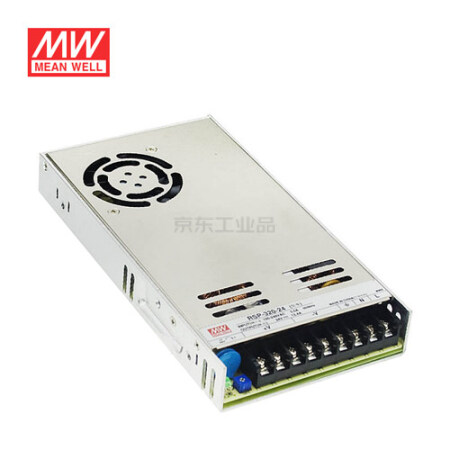 明纬 320W单组输出带PFC功能电源供应器,15台/箱；RSP-320-2.5