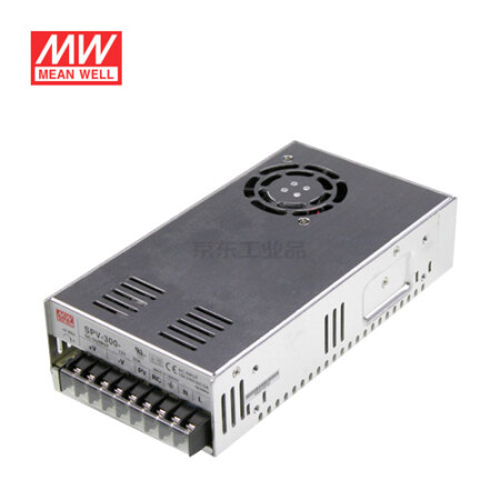 明纬 300W单组输出具有PFC功能开关电源,12台/箱；SPV-300-48
