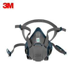 3M 6502 硅胶半面型防护面罩(中号),需搭配配件使用；6502