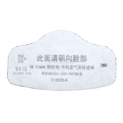 3M 3744 有机蒸气异味及颗粒物滤棉;XH003819444