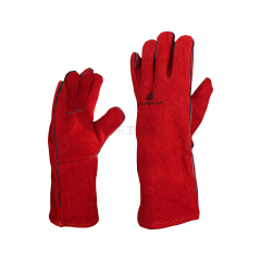 代尔塔 隔热焊工防护手套 CA515R；205515-红色