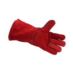 代尔塔 凯夫拉焊工手套 CA615K；205615-红色