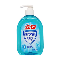 立白 润之素健康净护洗手液(海盐)500g*24瓶,24瓶/箱;6945858200315