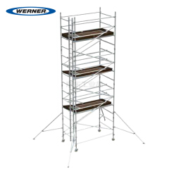 稳耐(WERNER) 7.2米双宽式铝合金快搭脚手架加强版;5302-72A